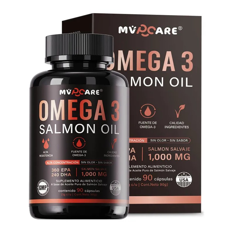 Natural Ultimate Omega 3 90 Capsulas Nordic 1000mg Mvpcare Sin