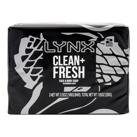 LYNX Soap, clean and fresh