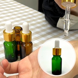 Cellitem Partners Oil Dropper Bottle, Oil Spoid Green Bottle, 10ml Dropper Bottle