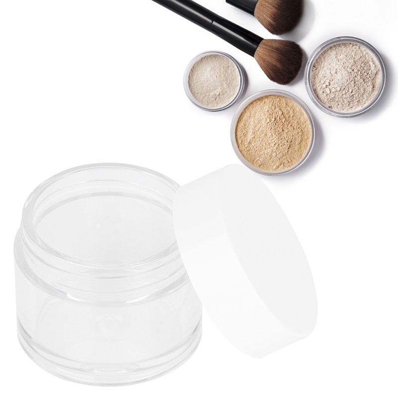 10Pcs 20g Round Empty Container Jar Refillable for Cream Cosmetic