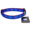 Kansas Jayhawks Ribbon Dog Collar - Medium