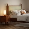 Fenmzee Small Table Lamp for Bedroom - Inline Control, Bedside