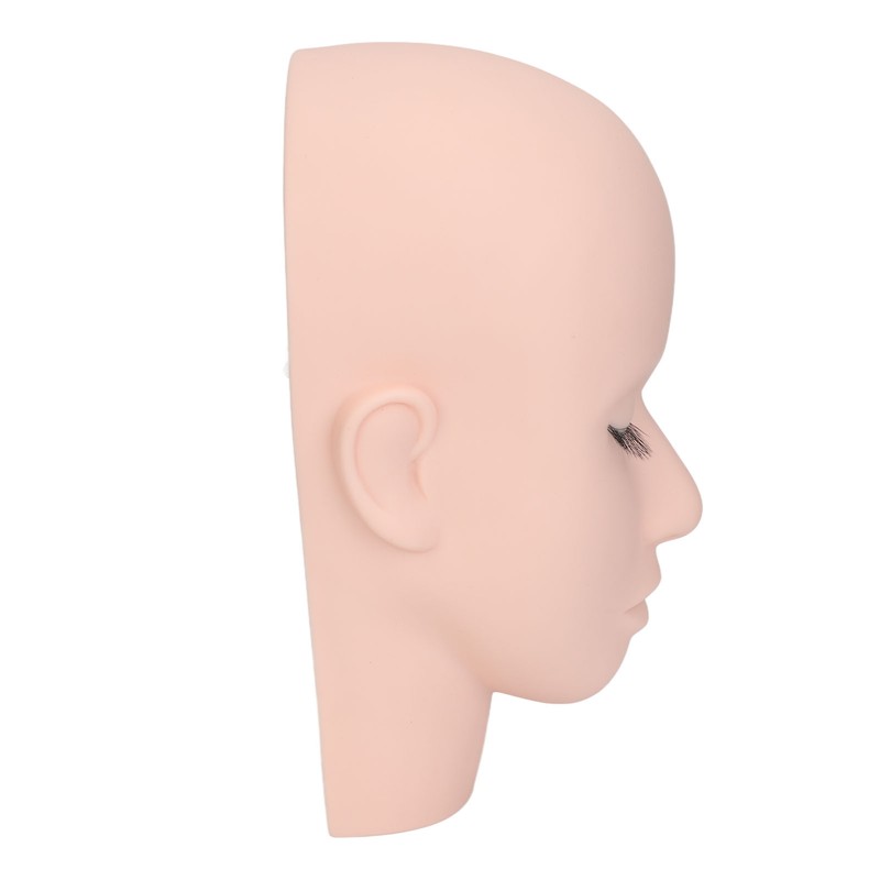 Eyelash Mannequin Head 3 Layers High Density Lash Extension Makeup