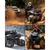 SAUTVS Front Bumper Protection Plates for Can-Am Outlander 500 700