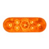 GG Grand General 75797 Oval Highway Amber/Amber 7 LED Sealed