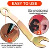 CTEAKOP 3/8" Bi-Fold Pocket Door Wrench Angled, Pivot Adjustment Wrench