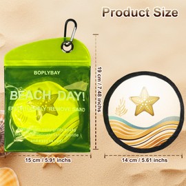 Natural Sand Remover Pouch for Beach & Travel | Aloe, Oat & Vitamin E Powder | Talc-Free, Hypoallergenic & Waterless | Reusable Eco Gift for Sensitive Skin