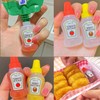 8 Pcs Mini Condiment Squeeze Bottles,25ml Condiment Squeeze Bottle,Plastic Portable