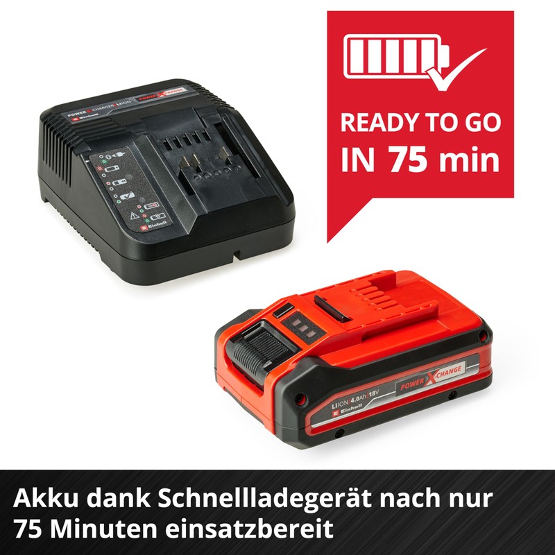 Original Einhell 4 Ah PLUS Power X-Change Starter Kit (1x