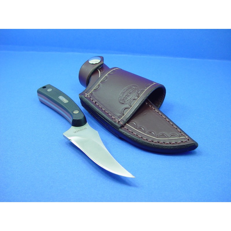 Custom Cross Draw Leather Knife Sheath for Schrade Old-timer sharp
