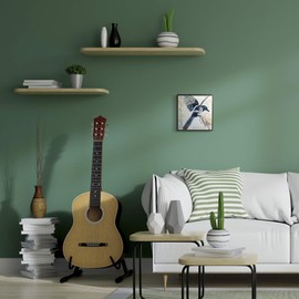 Stupell Industries Bird Journal Collage Textured Animal Black Framed Wall Art, 12 x 12, Design by Artist Elizabeth St. Hilaire, aap-480_fr_12x12, aap-480_fr_12x12, aap-480_fr_12x12, aap-480_fr_12x12