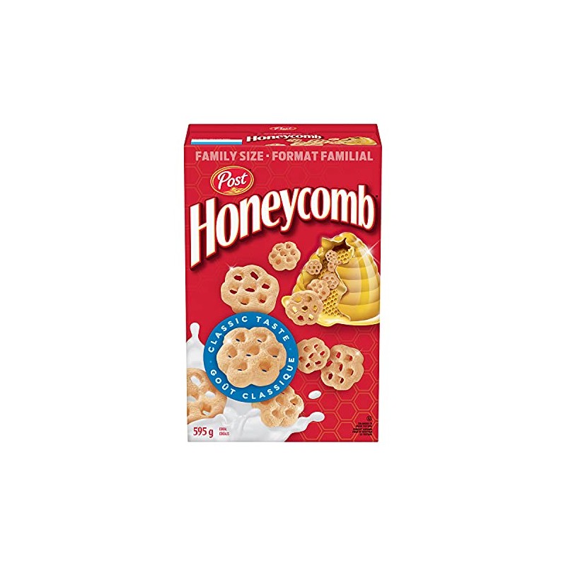 Post Honeycomb Cereal Family Size, 595g/21 oz., Box {Imported from