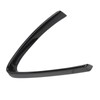 Bumper Grill Trim V Shape Frame Decoration Bright Black Replacement