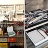FULLCASE Battery Storage Organizer Holder Holds 54 AA AAA Batteries,