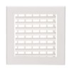 PATIKIL 8x8 Inch Plastic Ventilation Grille, Adjustable Outlet Air Vent