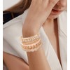 WAINIS 6 Sets Bohemian Stackable Bead Bracelets for Women Multicolor