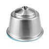 Stainless Steel Coffee Capsule Cup Reusable Refillable Coffee Capsule Cup