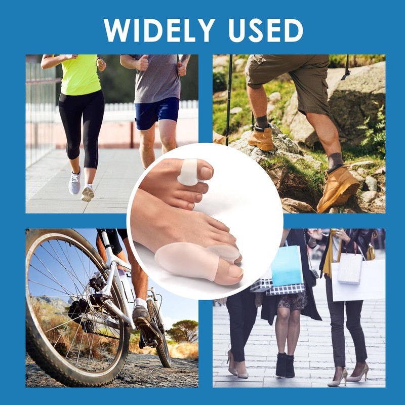 5 Pairs Toe Separators, Improve Foot Shape, Relieve Rubbing and