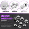 Swpeet 80Pcs M5 M6 M8 M9 M10 Spring Steel Push