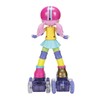 JAKKS Pacific Rock N Rollerskate Doll Rainbow Riley Light Up