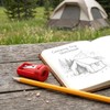 Dplolng 4 Pack Carpenter Pencil Sharpener,Flat Pencil Sharpener Construction Pencils