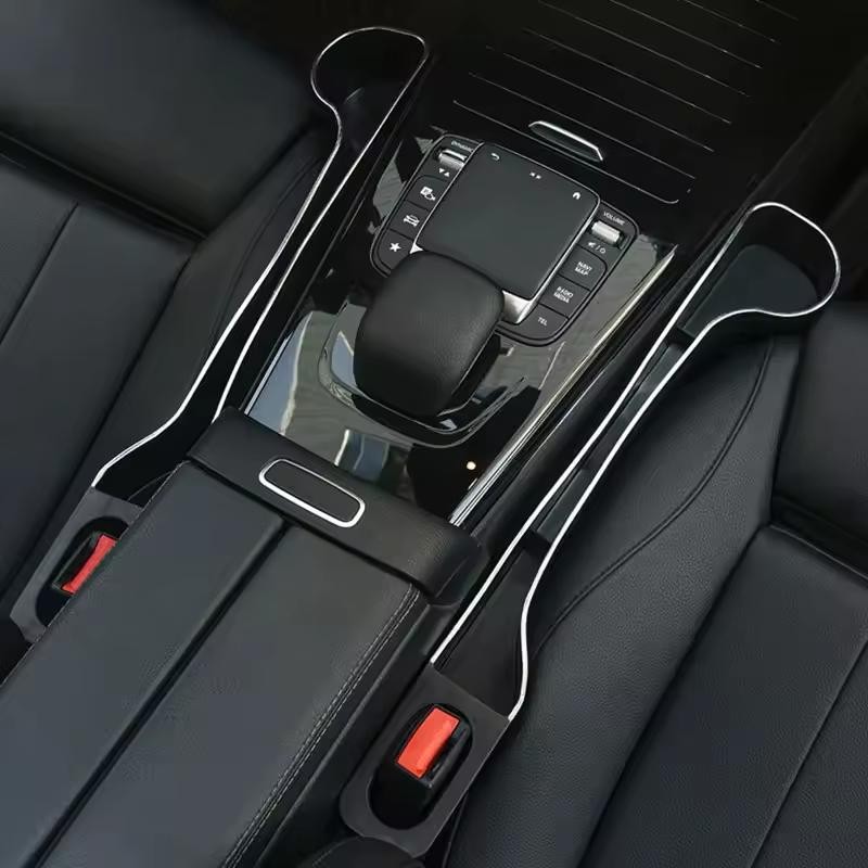 2-Piece Car Seat Gap Organizer Set with Cup Holder and