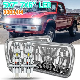 CHUSYYRAY 5x7 7X6" LED Headlights For Toyota Pickup 1982-1995 Truck 4Runner