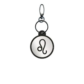 Reflexy Zodiac Sign Leo Symbol Reflector Pendant – Recycled Felt Pedestrian Reflector Pendant Zodiac Sign Leo Léōn Zodiac Astrology Zodiac Star Birthday Gift