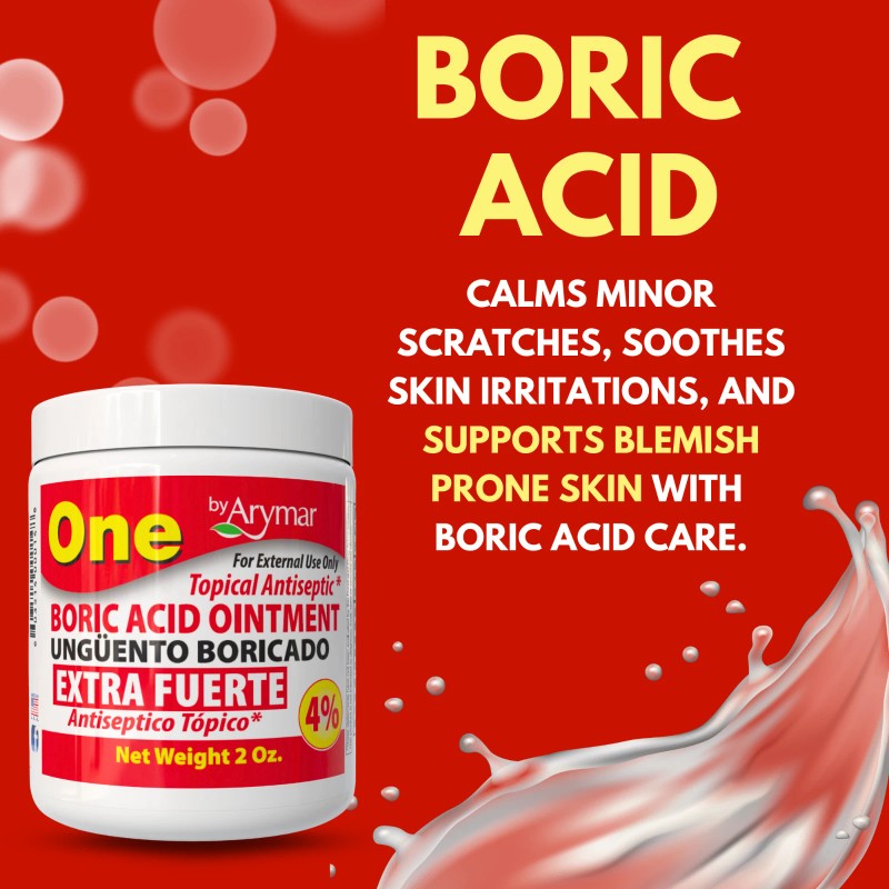 Arymar Boric Acid Ointment 4% – Skin Care Topical, 2