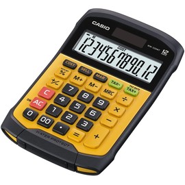 Casio WM-320MT-N Waterproof Dustproof Calculator, Mini-Just Type, 12-Digit