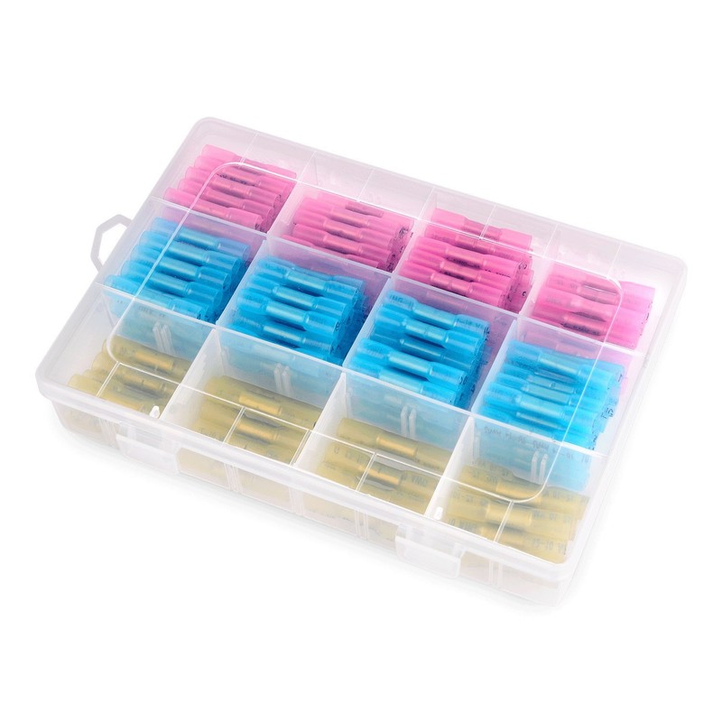 Nilight 200PCS Heat Shrink Butt Connectors - Waterproof Wire Connectors