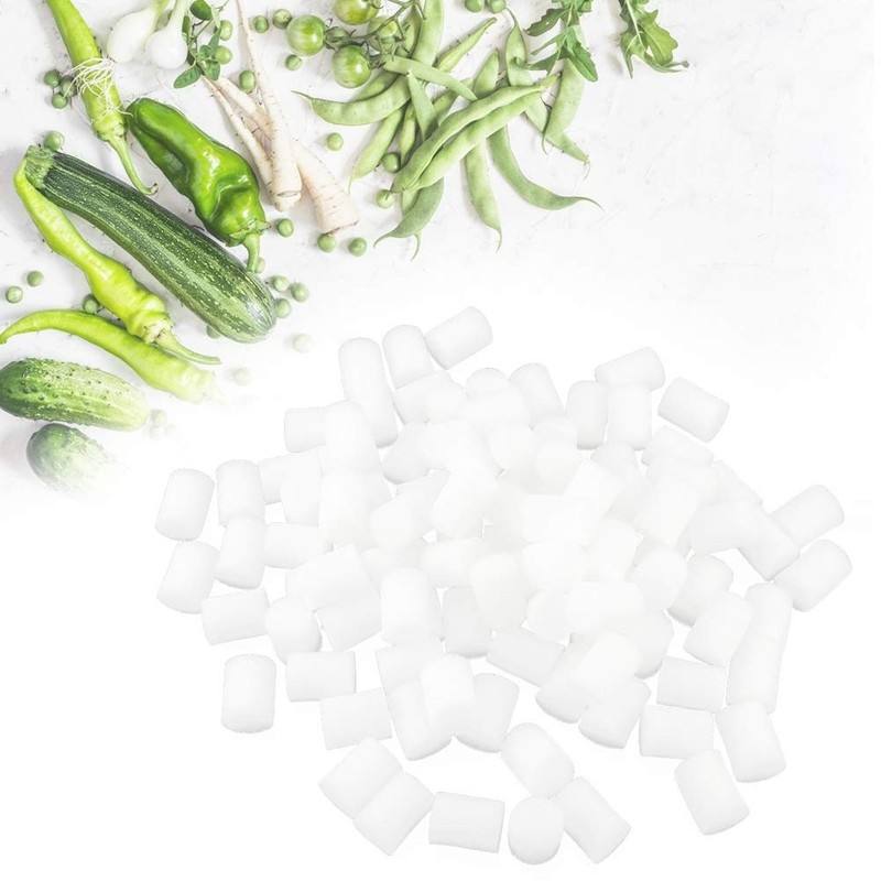 100 Pcs Hydroponic Sponge Planting Gardening Tool Seedling Sponges Greenhouse