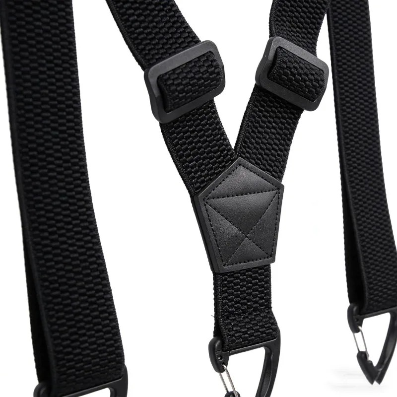 Men’s Work Suspenders for Trousers – 1.5-Inch Wide Adjustable Elastic