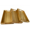 Set De 3 Bandejas Para Material Montessori