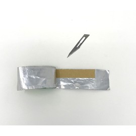 Disposable Surgical Scalpel Blades Sterile Size 11 High Grade Carbon Steel 2.1% 10xx Individually Foil Wrapped by P&P Medical Surgical (1000)