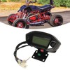 Motorcycle Speedometer LCD Digital Tachometer Odometer for 110cc 125cc 150cc
