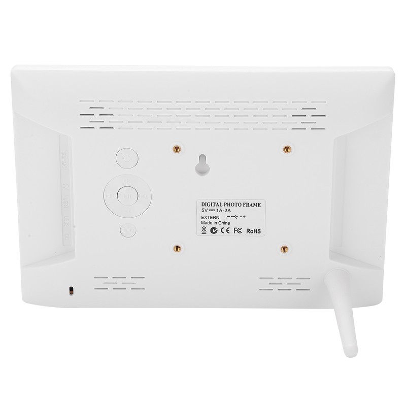 10in HD Digital Photo Frame 1024x600 Resolution Support MP3/MP4/Image Playback