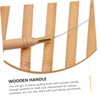 IWOWHERO 15Pcs Wooden Hook Needle Threader Kit for Hair Extensions