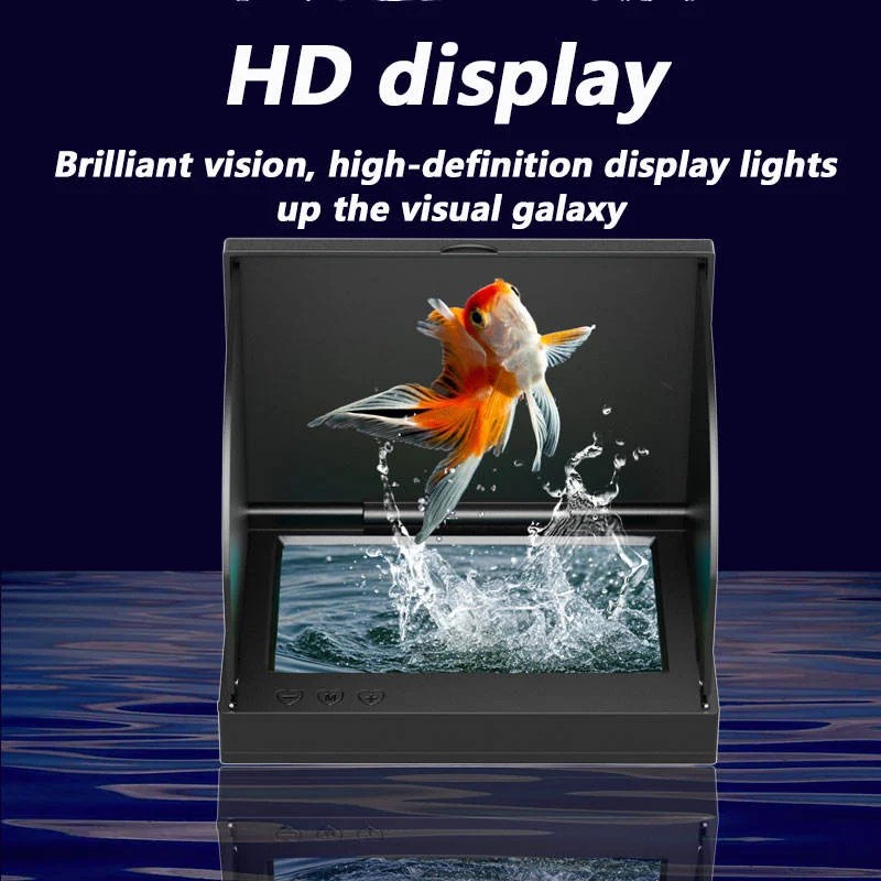 Deep Water Fishing Camera with LED Lights for Enhanced Live