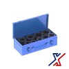 X1Tools 9pc SAE 1" Drive, 6 Point Deep Impact Socket,