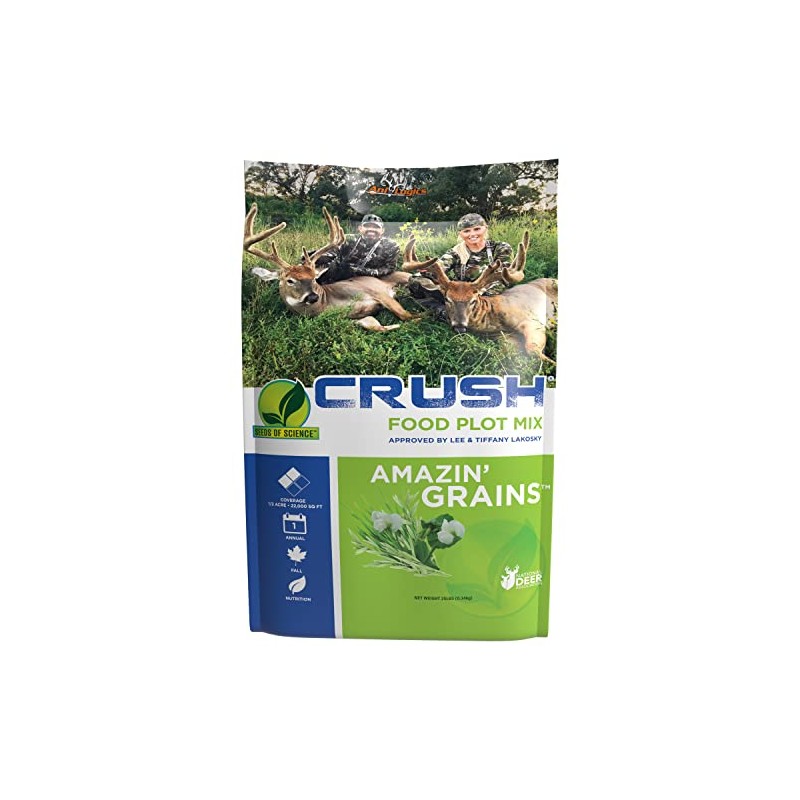 ANI-Logics Crush Amazin Grains - Fast-Growing Fall Deer Food Plot