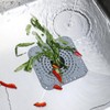 Drain Hair Catcher, Bathtub Drain Protecto 2 PCS （Gray Square）