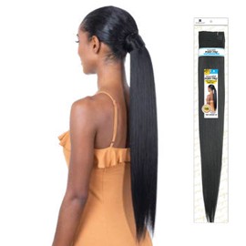 Milky Way Organique Pony Pro Easy Wrap Around Ponytail Yaky straight 24" (4)