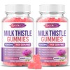 2 Pack Milk Thistle Gummies, Milk Thistle Extract for Antioxidant