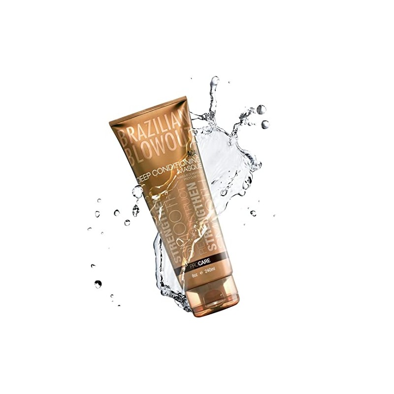 Máscara de acondicionamiento profundo BRAZILIAN BLOWOUT Acai, 8 onzas