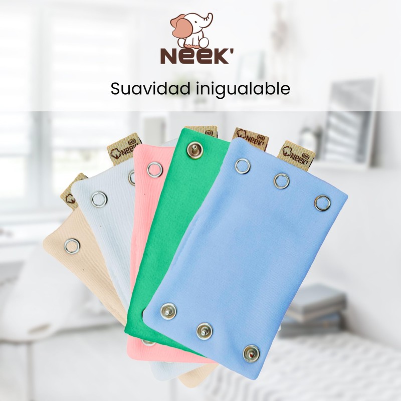 Neek Cotton | Set de 5 Extensores para Pañalero de