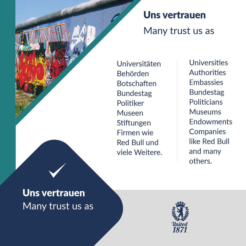 Fridge magnet ORIGINAL Berlin Wall stone with certificate of authenticity