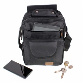 AR BRAND EST. 2021 Mens Canvas Messenger Shoulder/Travel Utility Work Bag Cross Body Cabin