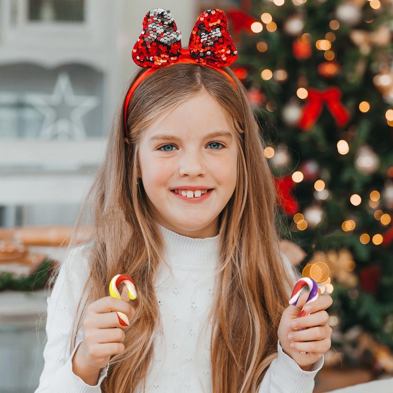 Fruidles Christmas 100-Pack Candy Canes Mini's Suckers, Multicolored Fruity Flavor,