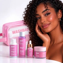 Set Skincare Para Dama Con Extracto De Arroz 4 Piezas Nuevo                                                                                           